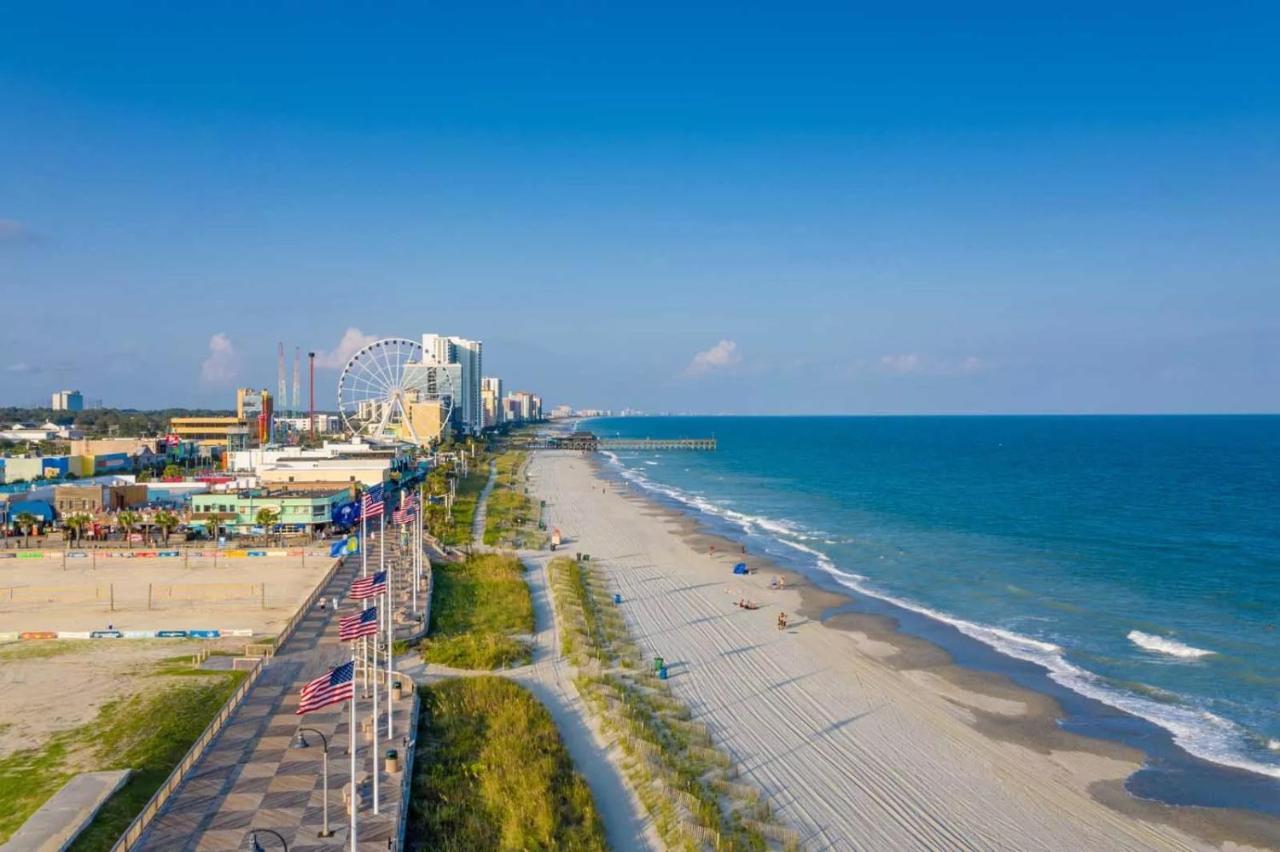 9 Palms Hotel Myrtle Beach Exterior foto