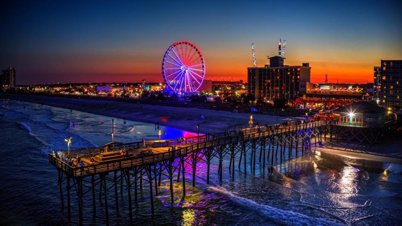 9 Palms Hotel Myrtle Beach Exterior foto